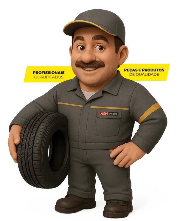 Mascote profissional da AGM Pneus
