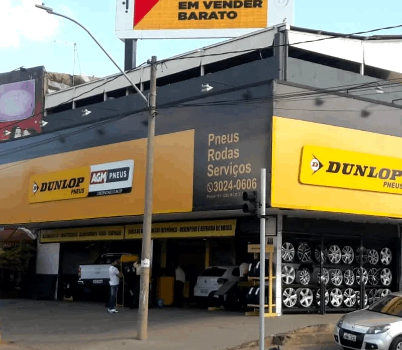 Fachada da unidade AGM Asa Sul